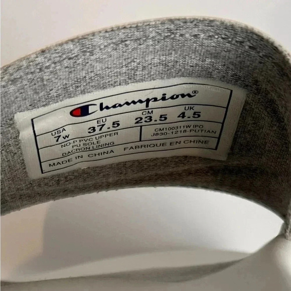 Champion IPO slides, size 7. NWOT - Picture 6 of 6
